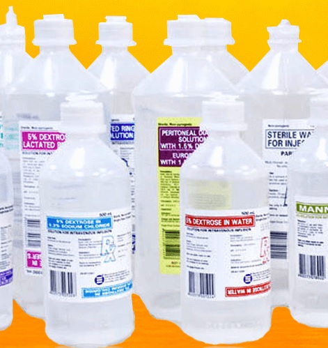 Fluidos mais utilizados em medicina veterinária.