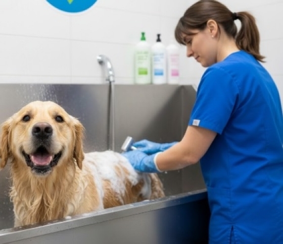 Dicas Veterinárias para o Banho Seguro do Cão
